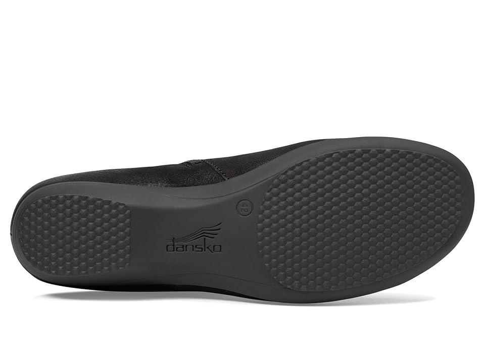 Dansko Finnley Burnished Nubuck) Women's Flat Shoes Product Image
