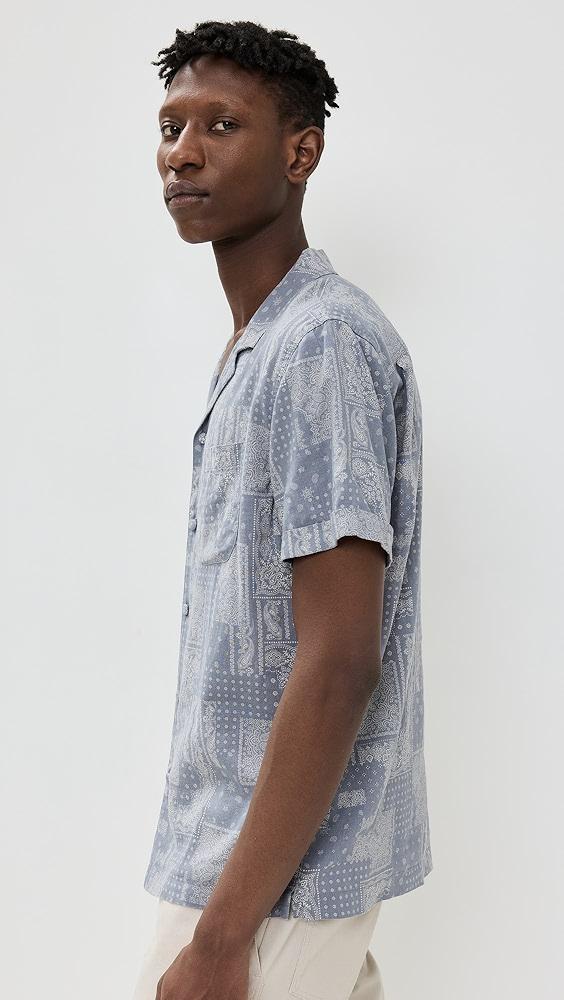 RAILS Ace Linen Blend Camp Shirt | Shopbop Product Image