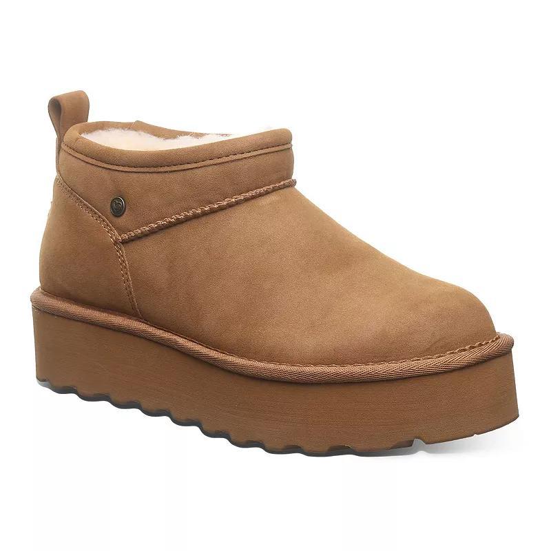 Bearpaw Retro Super Shorty Faux Suede Womens Boots Product Image