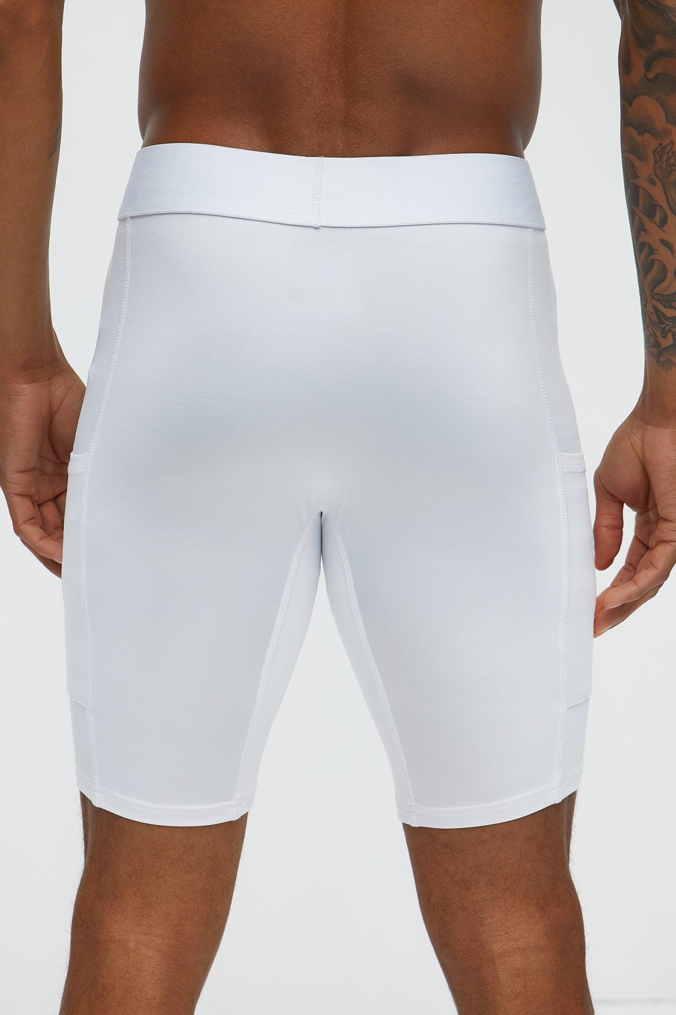 Vital Base Layer Compression Short - White Product Image