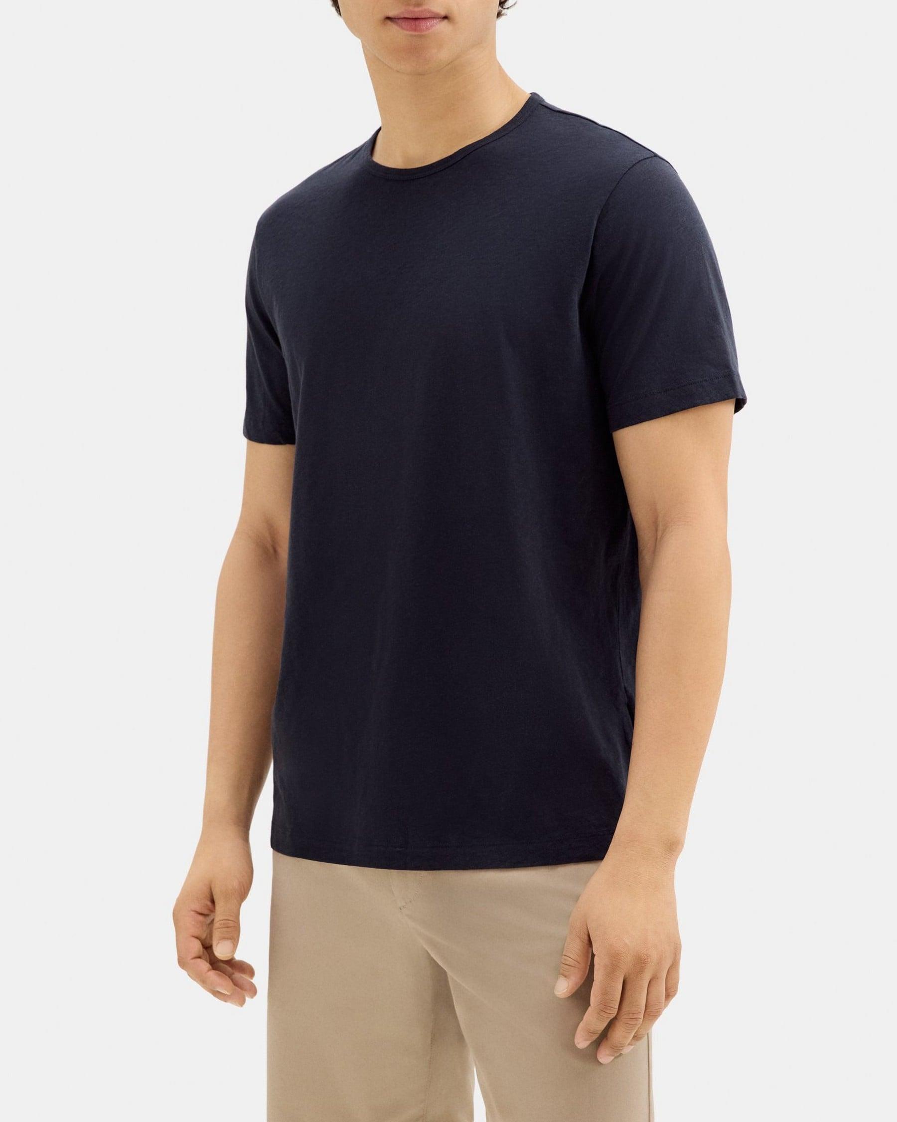 Relaxed Tee in Slub Cotton Product Image