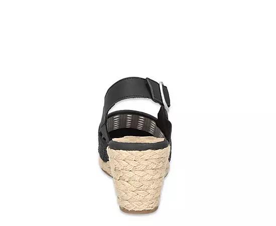 Easy Street Taffy Womens Slingback Espadrille Wedges Product Image