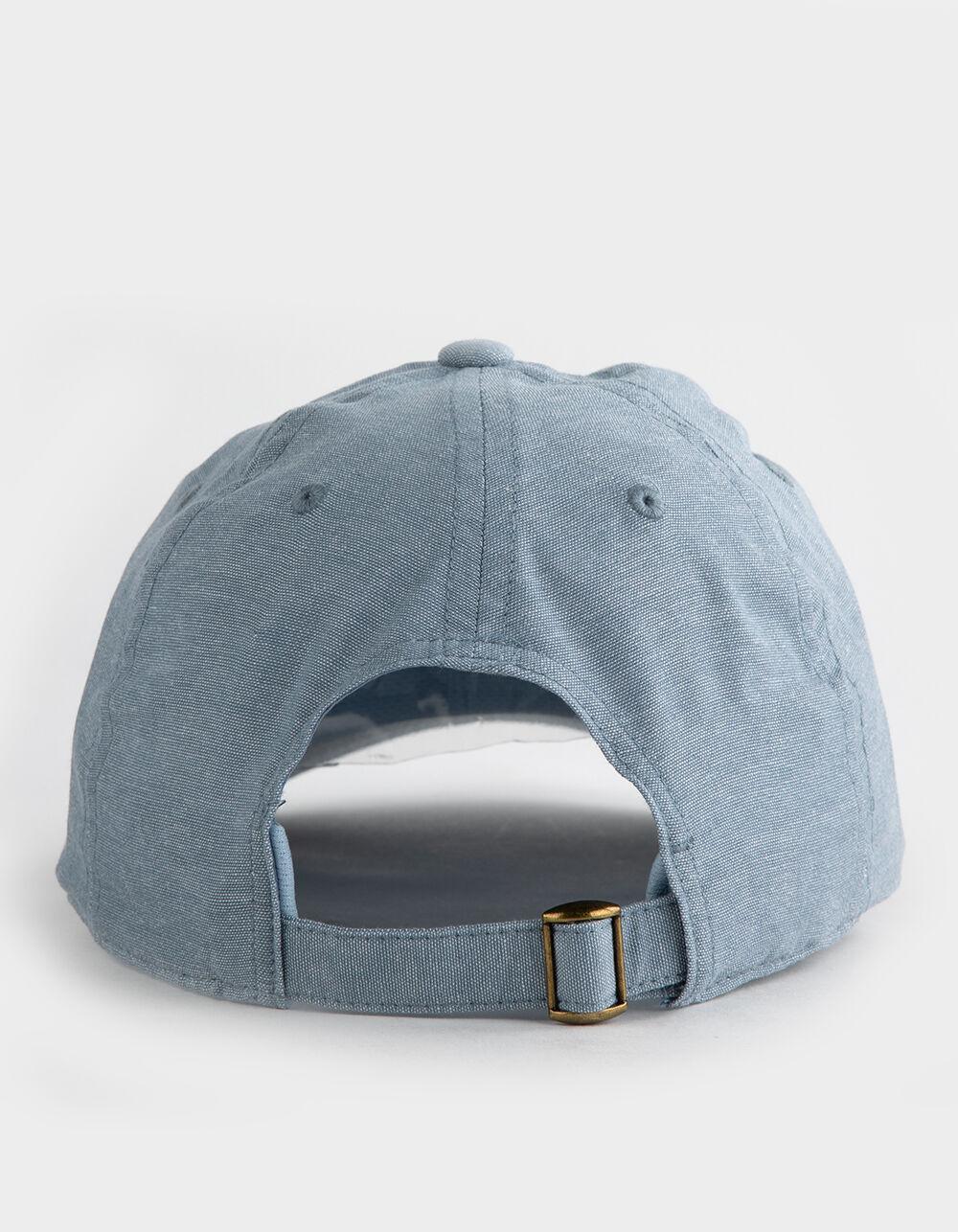 BRIXTON Stacked LP Womens Strapback Hat - BLUE Product Image