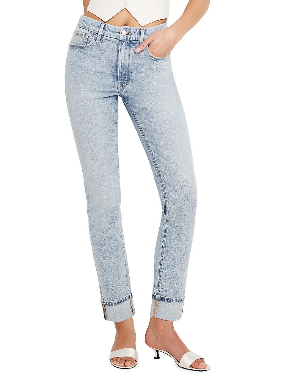 Womens Good Classic Cuffed Jeans Product Image