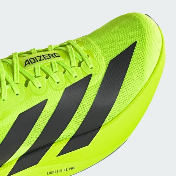Mens adidas Adizero EVO SL Athletic Shoe Metallic / Iron Metallic / Halo Silver Product Image