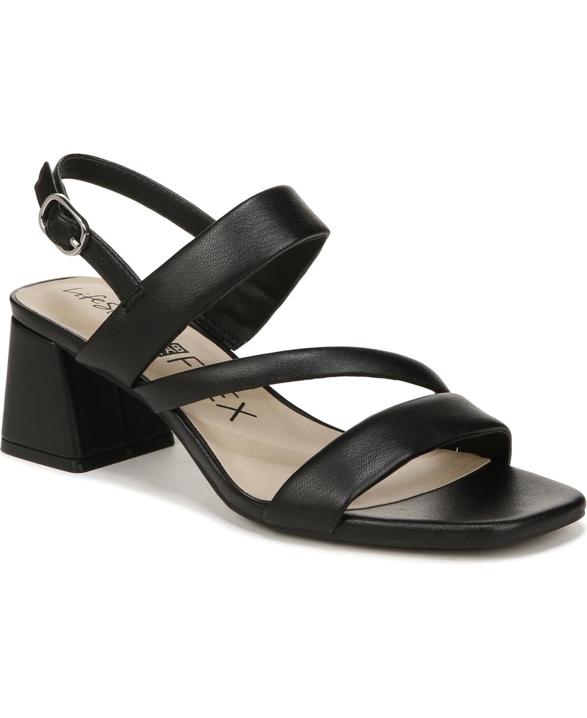 LifeStride Celia Women's Strappy Heels, Size: 7.5, Black Product Image