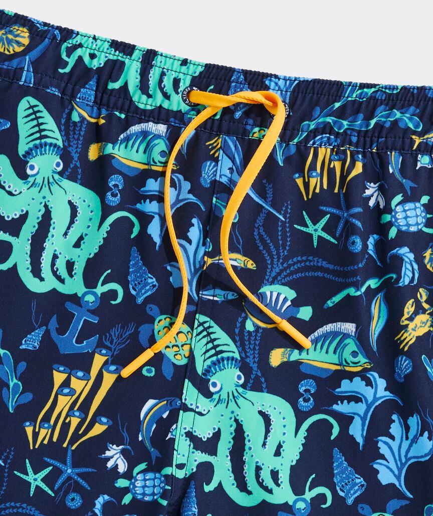 7 Inch Printed Chappy Swim Trunks Product Image
