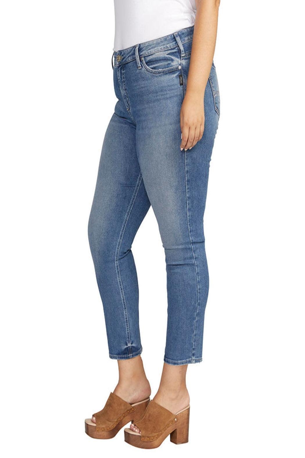 Elyse Crop Straight Jean Product Image