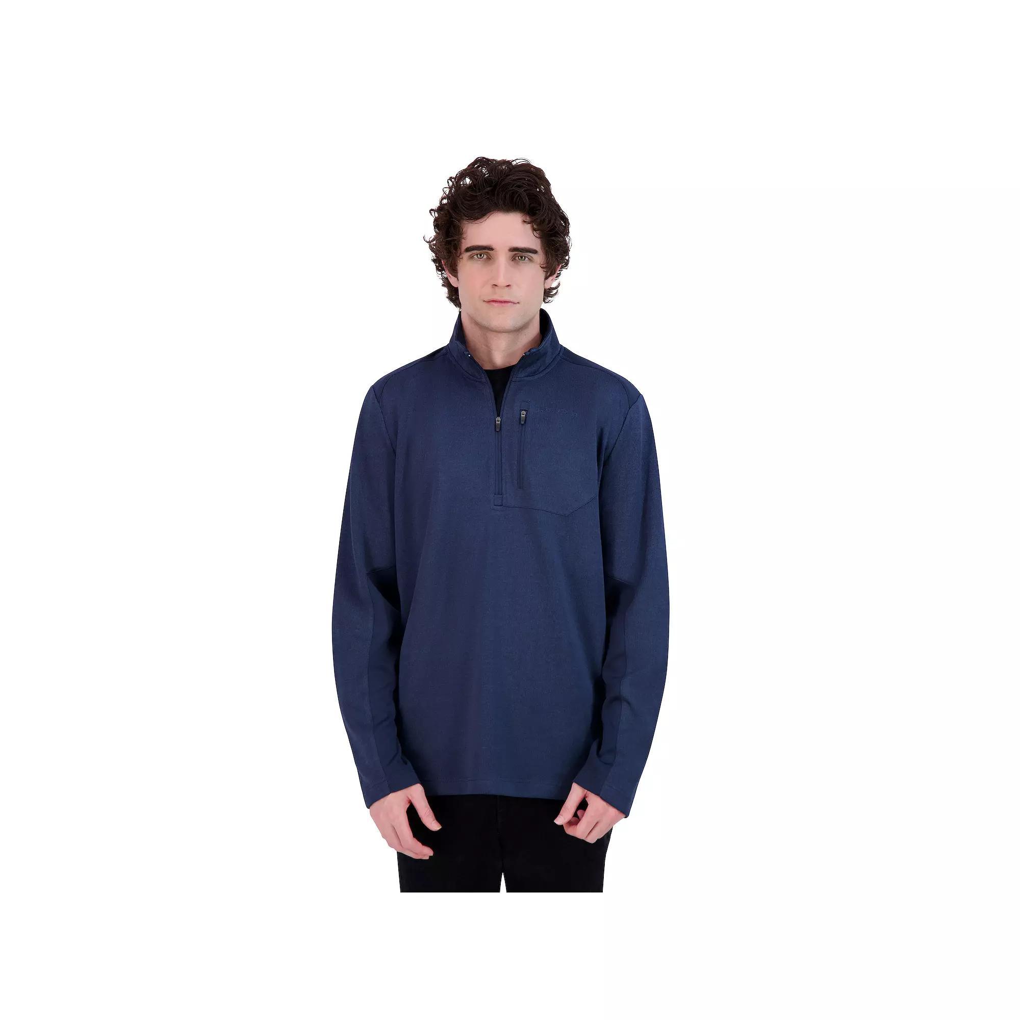 Men's Spyder 1/4-Zip Tech Knit Sweatshirt, Size: Small, Gray Product Image