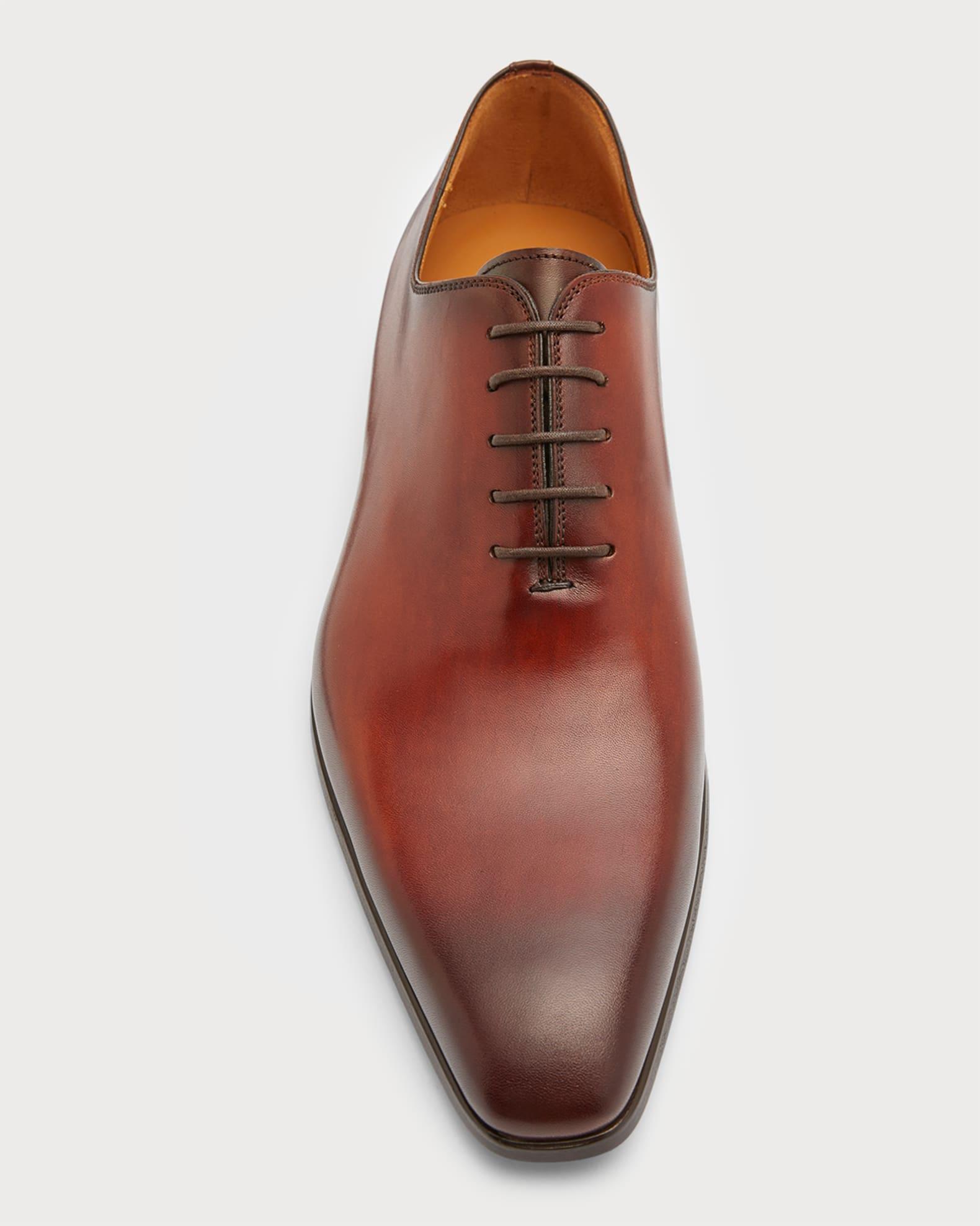 Men's Cruz Square-Toe Leather Oxfords Product Image