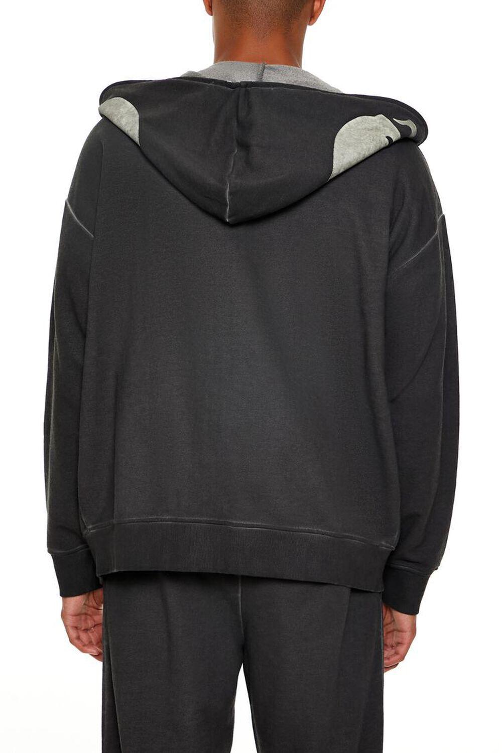 Glow-in-the-Dark Skeleton Zip-Up Hoodie | Forever 21 Product Image