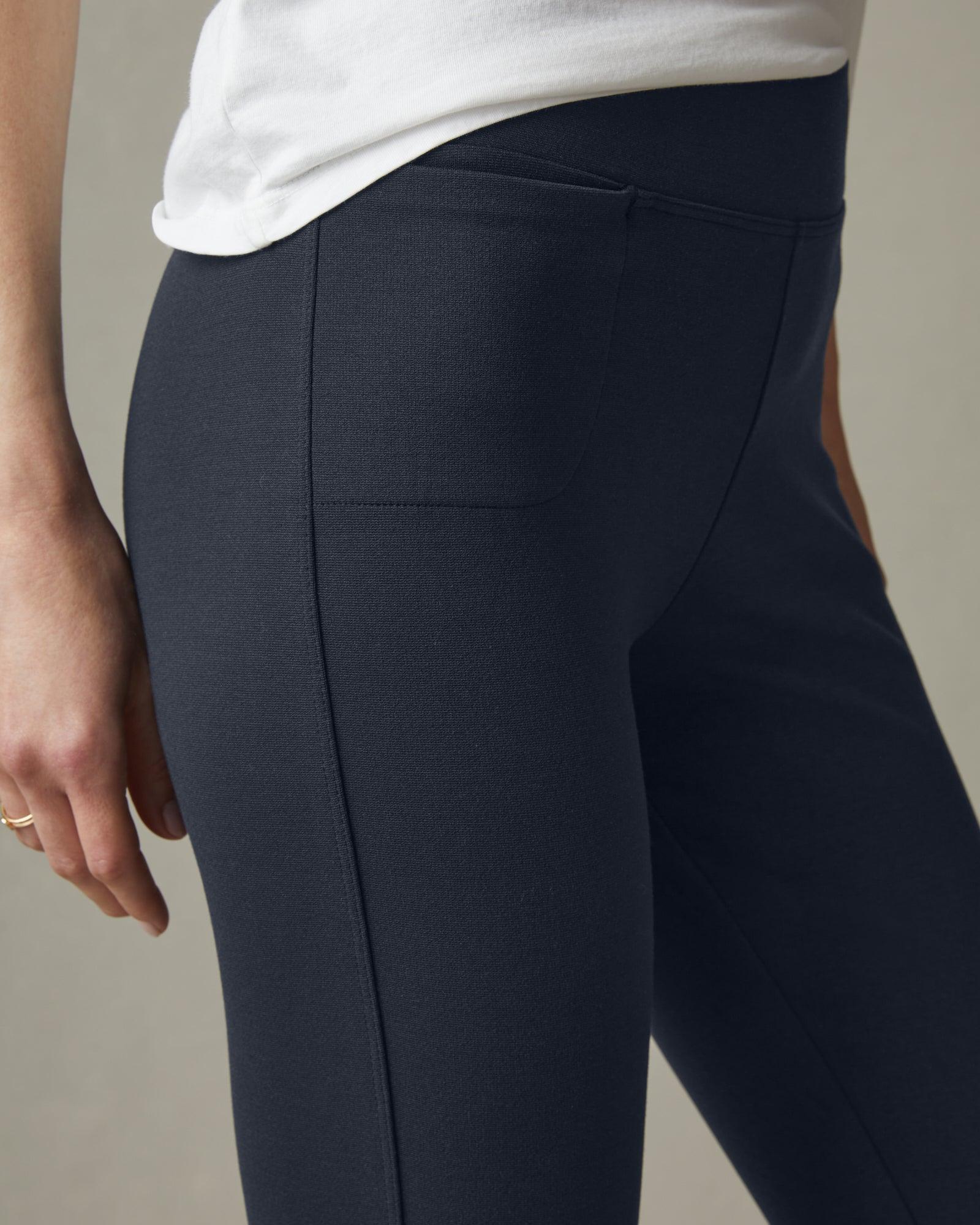 Women's Ponte Kick Flare Pant - Heritage Navy Female Product Image