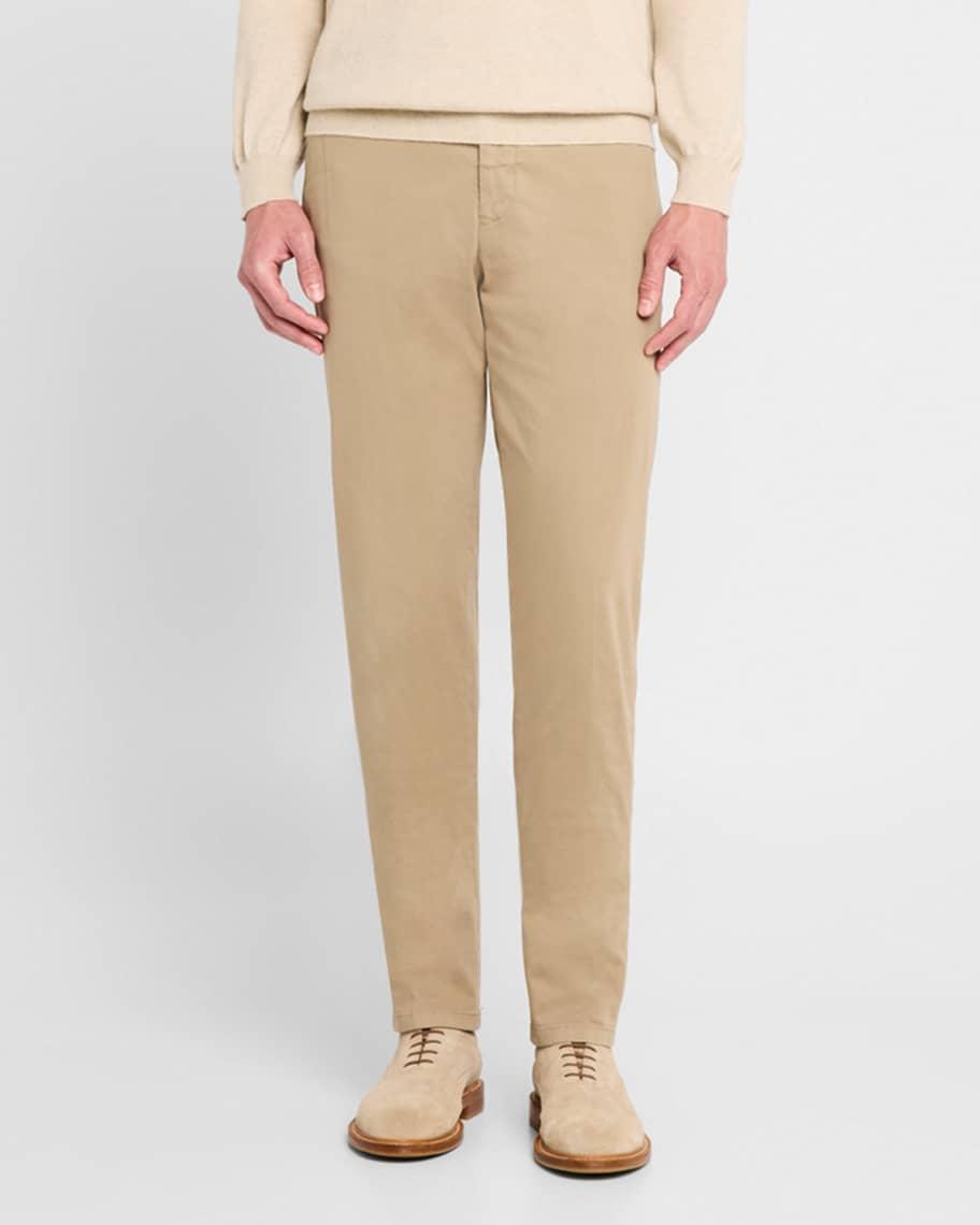 Mens Sueded Supima Semi-Dress Chino Pants Product Image