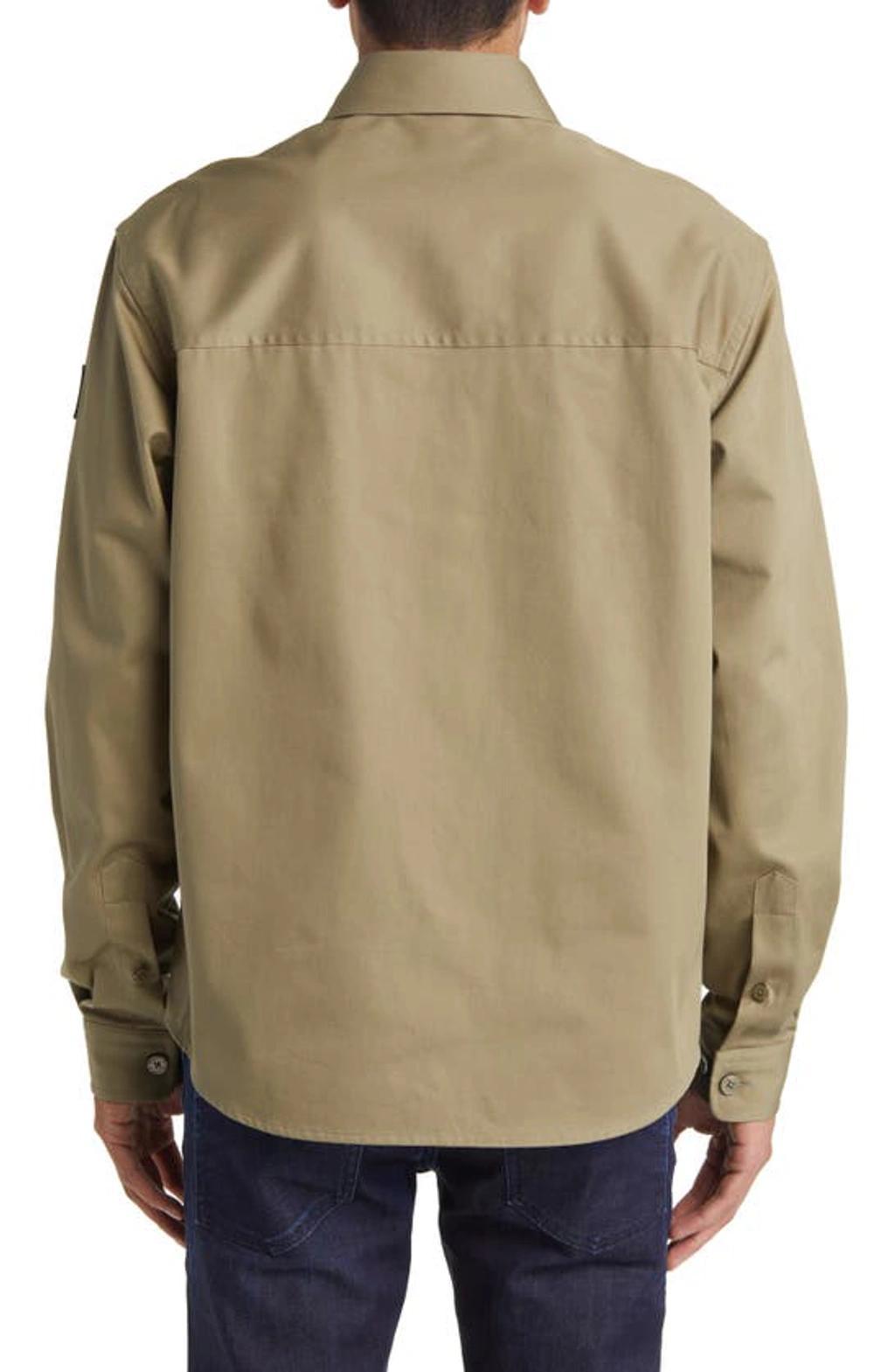 HUGO BOSS Khaki Button Shirt In 336 - Light/pastel G Product Image