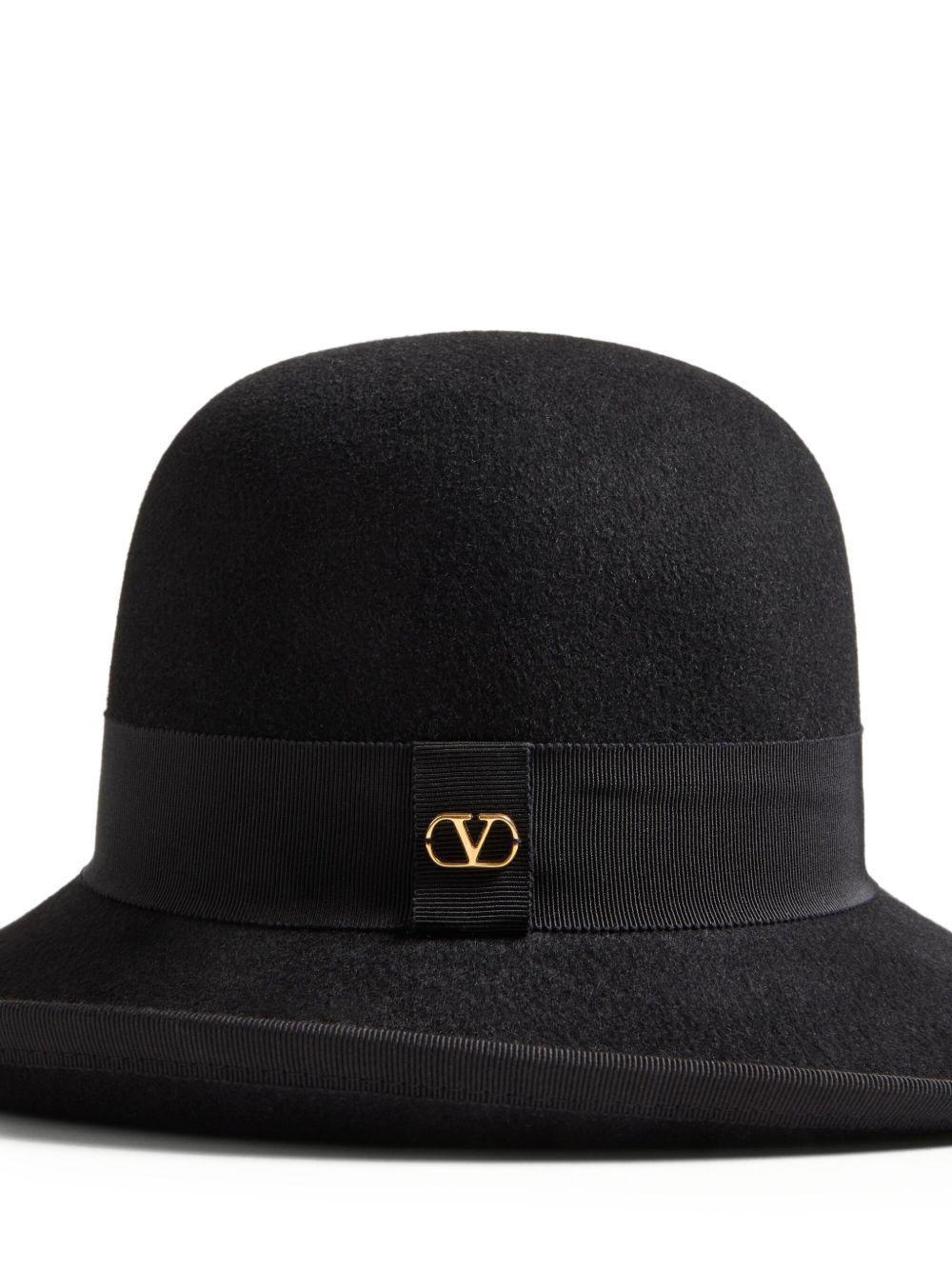 wide-brimmed felt hat Product Image