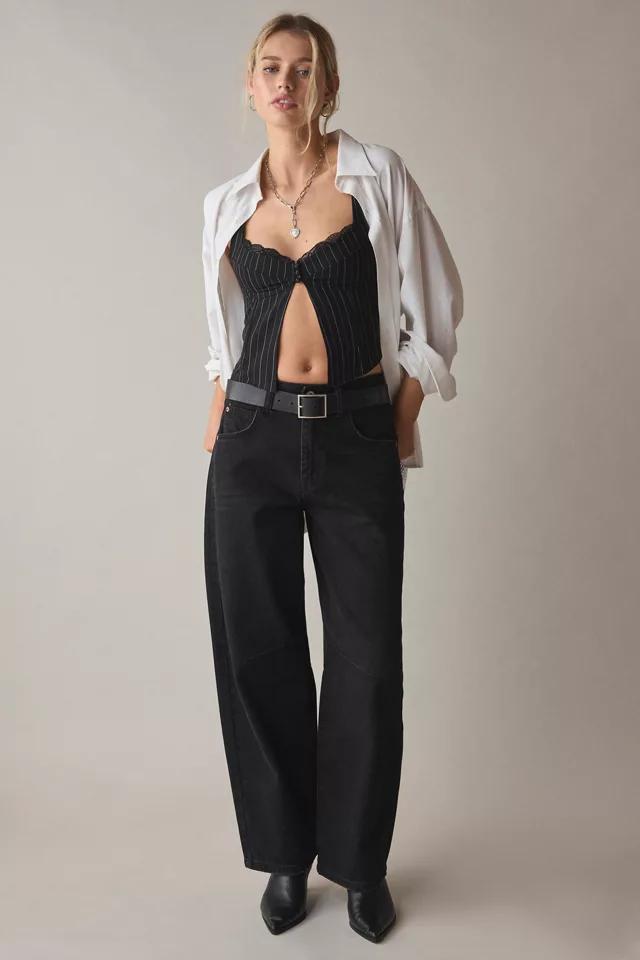 Out From Under Dolce Verano Pinstripe Flyaway Corset Cami Product Image