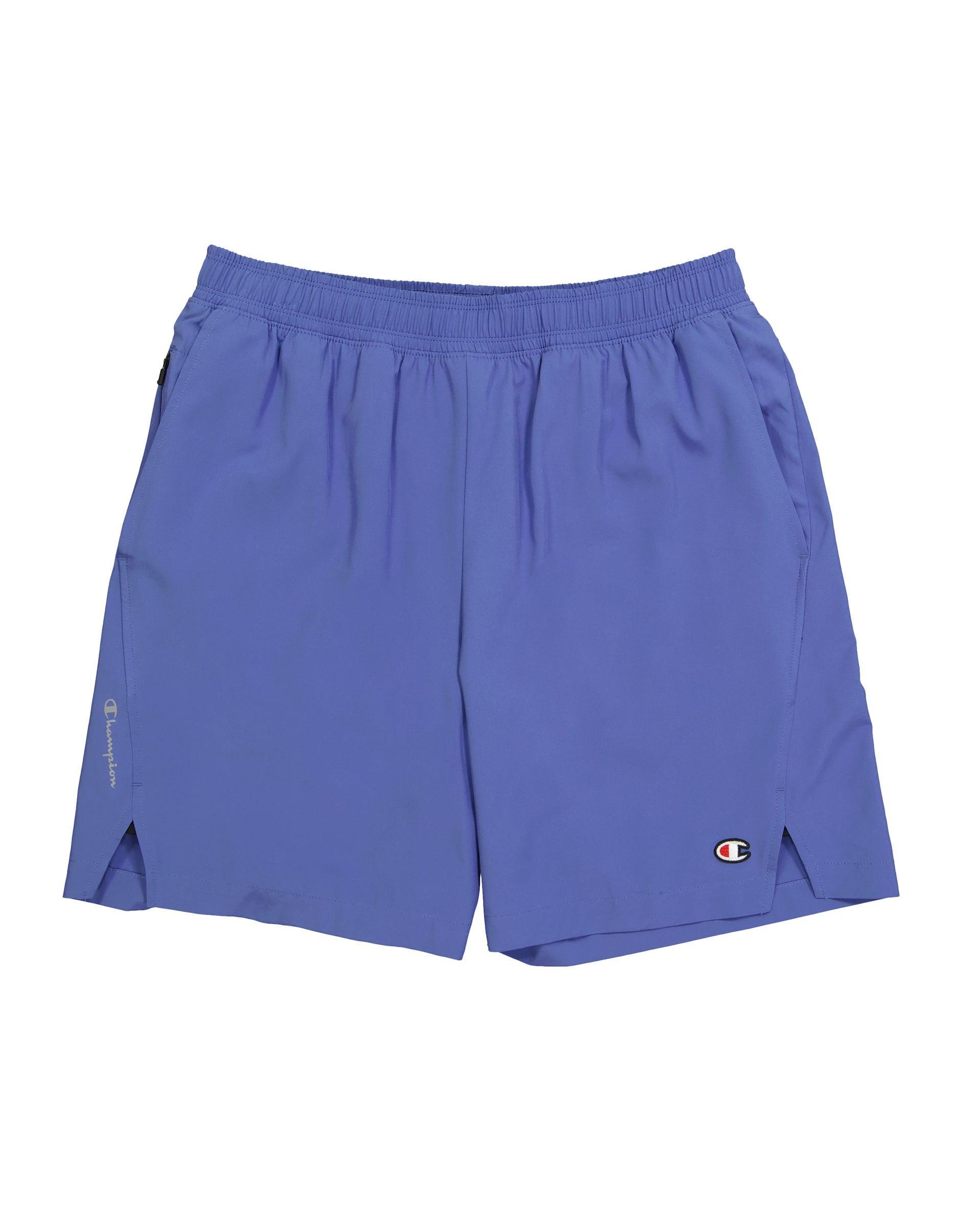 Mens Champion MVP Shorts with Total Support Pouch, Moisture Wicking, C Logo, 7 Black 2XL Product Image