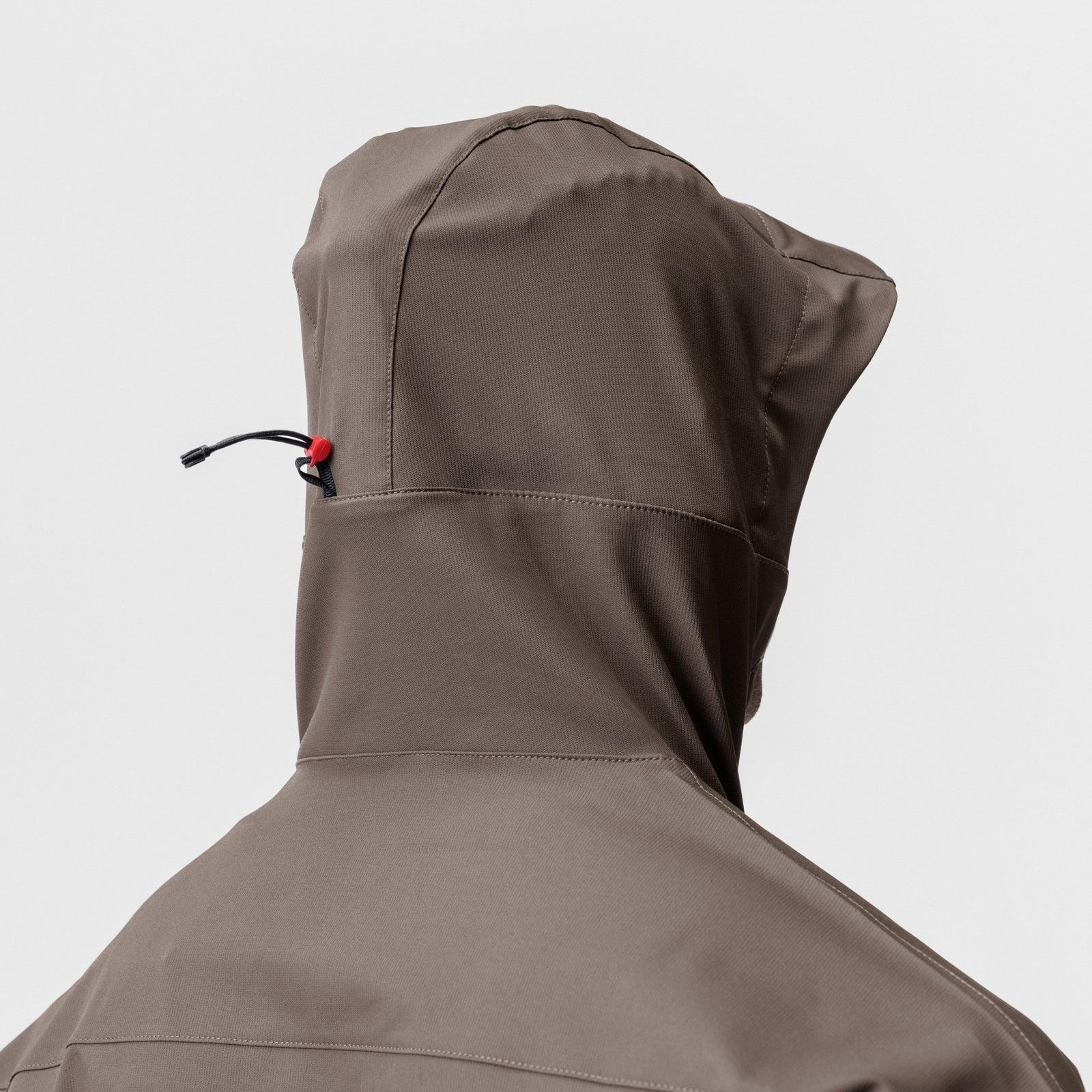 0717. Weather-Ready Anorak Jacket  - Deep Taupe Product Image
