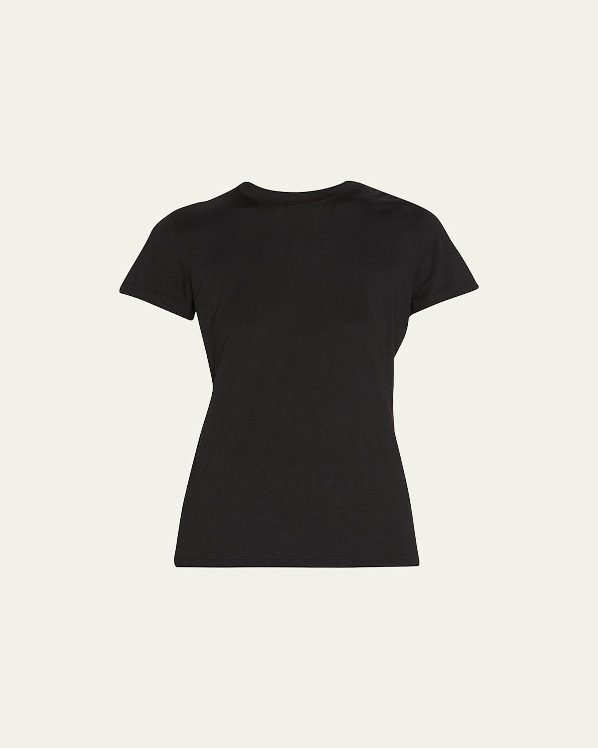 Essential Crewneck Pima Cotton Tee Product Image
