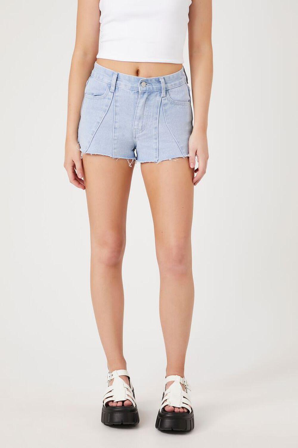 High-Rise Denim Shorts | Forever 21 Product Image