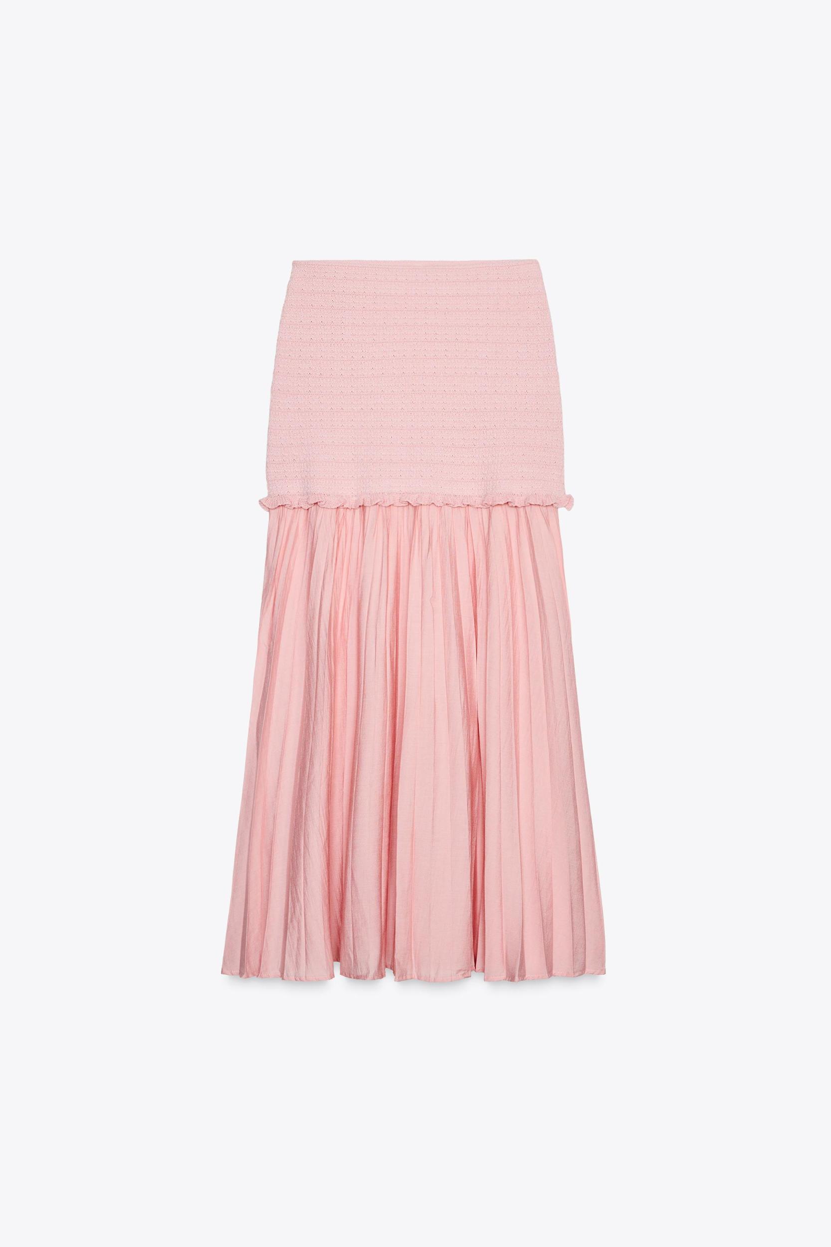 COMBINED KNIT SKIRT Product Image