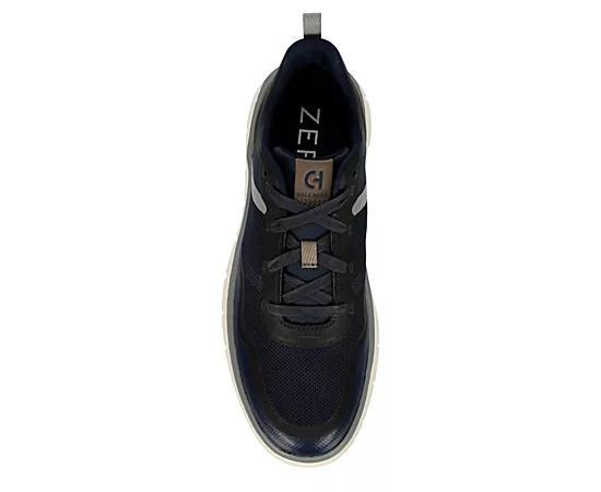 Cole Haan Generation Zerogrand Men's Textured Sneakers, Size: 9.5, Blue Blazer Truffle Ti Product Image