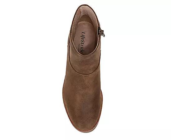 LifeStride Zariah Women's Wedge Ankle Boots, Size: 7, Brown Product Image
