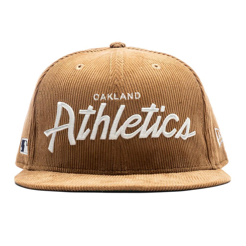 Corduroy Script 9Fifty Snapback - Oakland Athletics Male Product Image