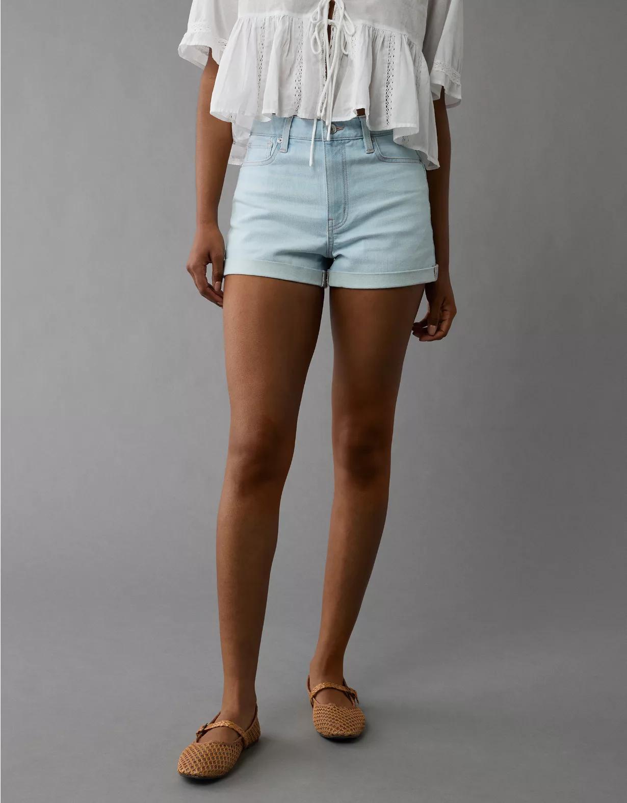 AE Stretch Denim Mom Short Product Image