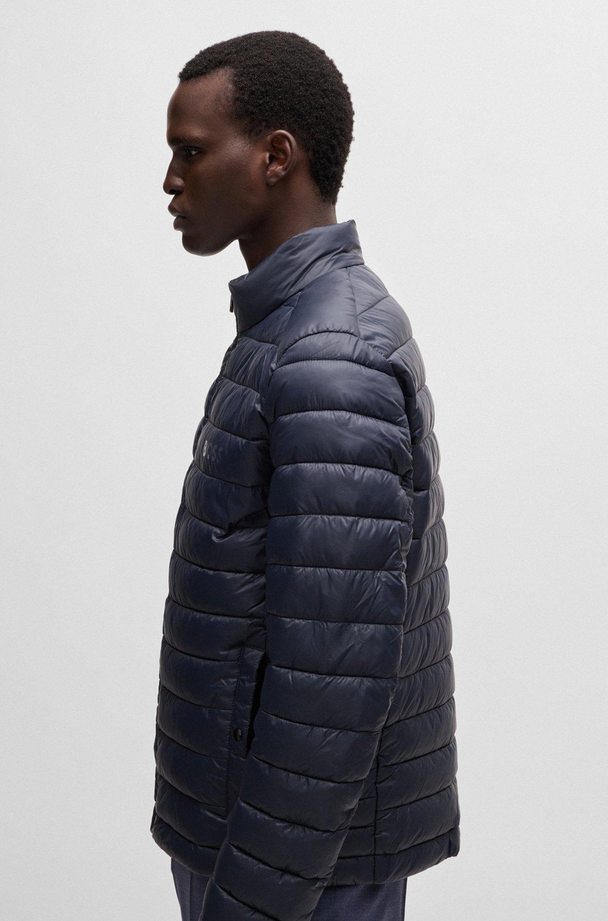 Water-repellent padded jacket with tonal logo Product Image