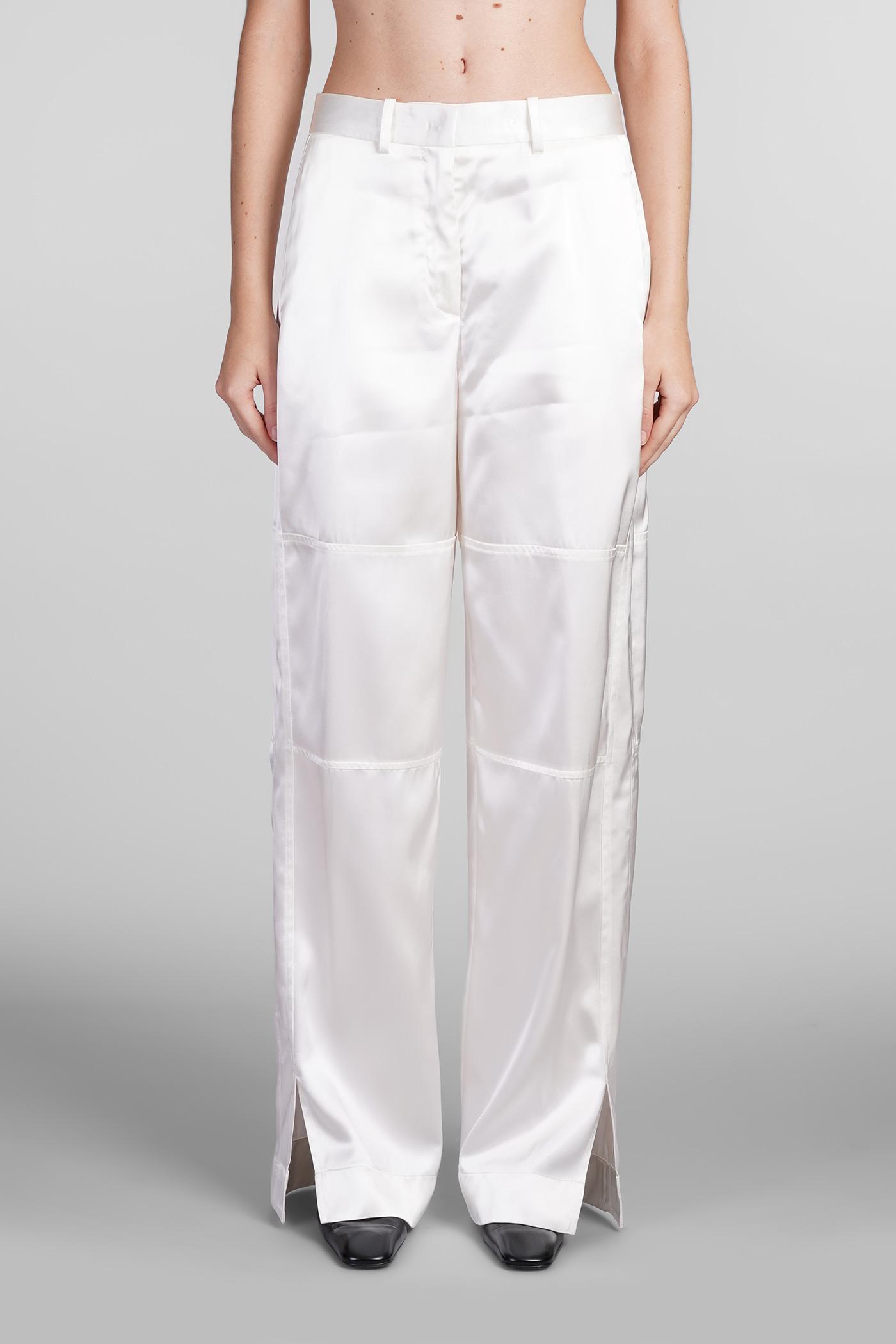 JIL SANDER Pants In White Product Image
