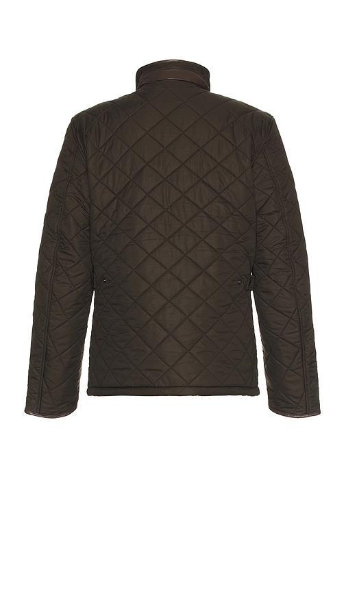Beams Plus Elbow Patch Cardigan in Nude Product Image