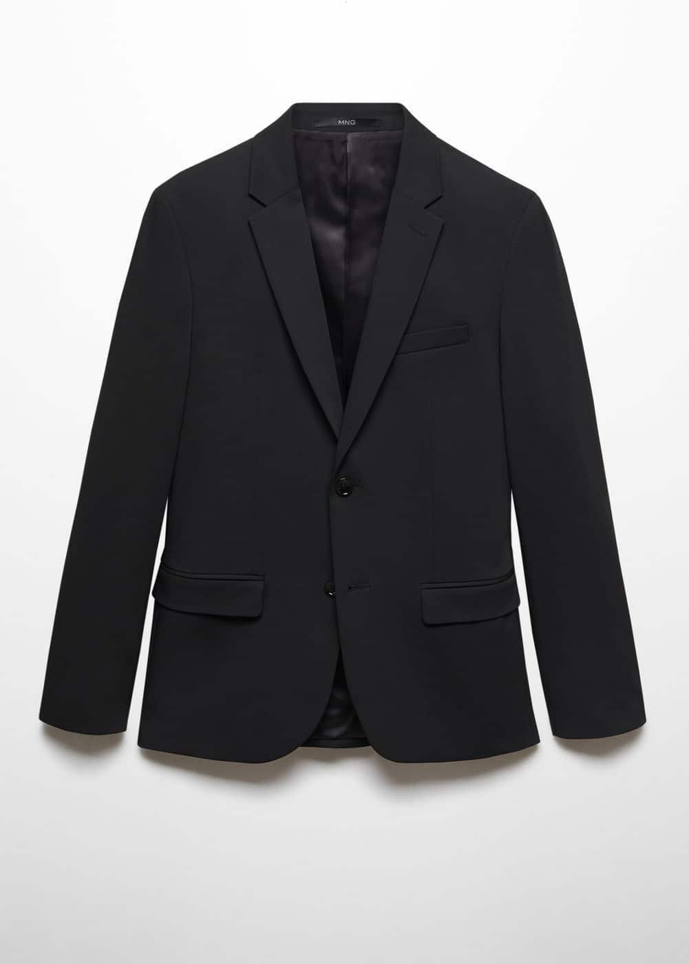 Super slim-fit suit blazer in stretch fabric - Men | MANGO USA Product Image