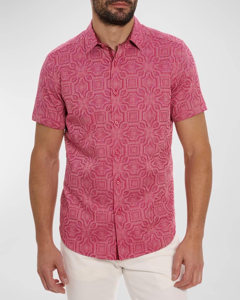 Mens Voyage Cotton-Stretch Short-Sleeve Shirt Product Image
