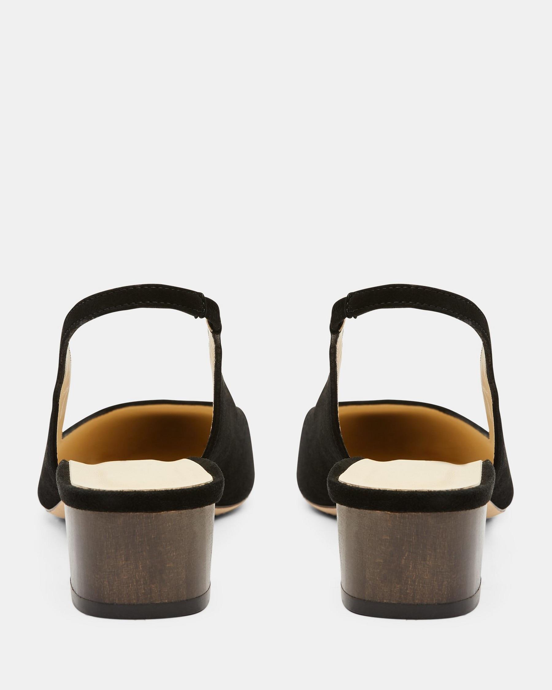 Block Heel Slingback in Suede Product Image