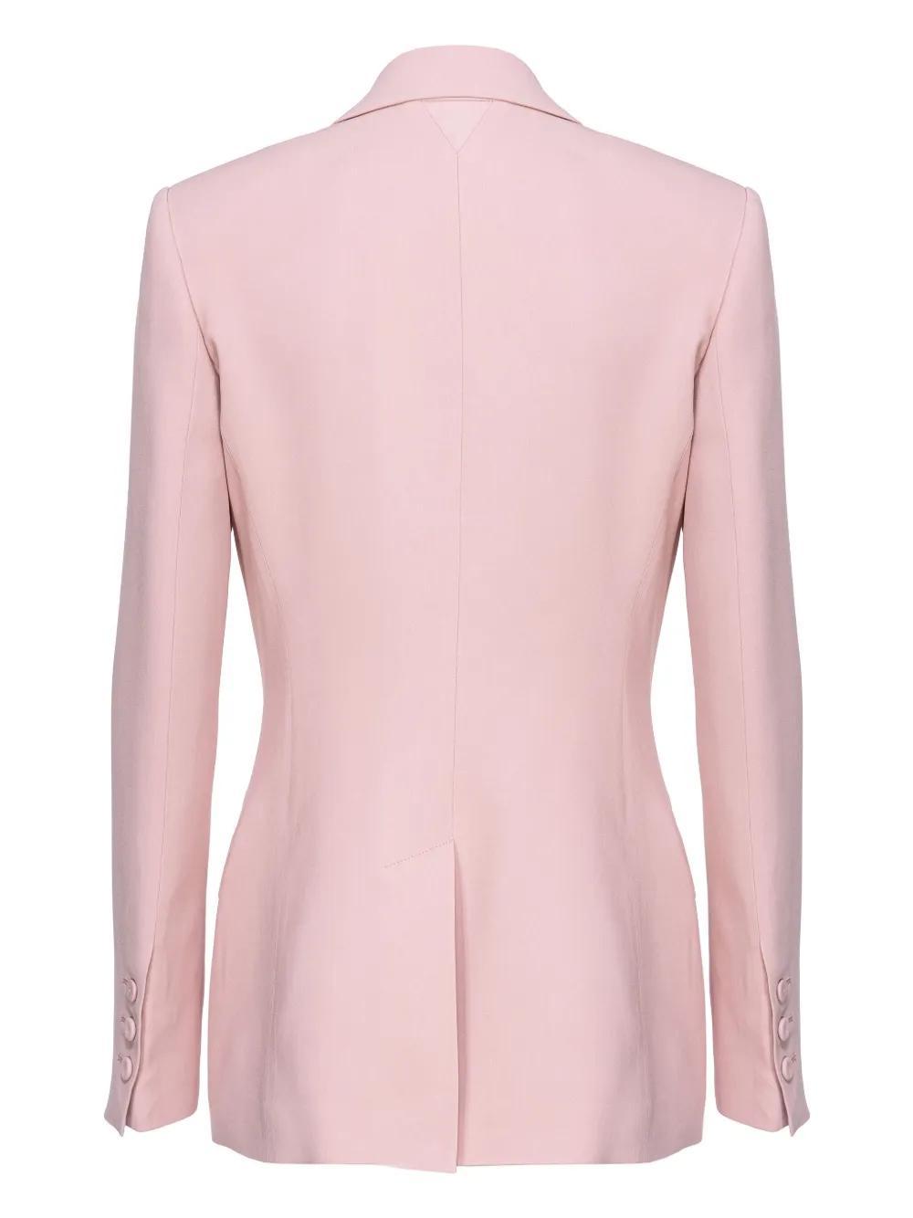 peak-lapel double-breasted blazer Product Image