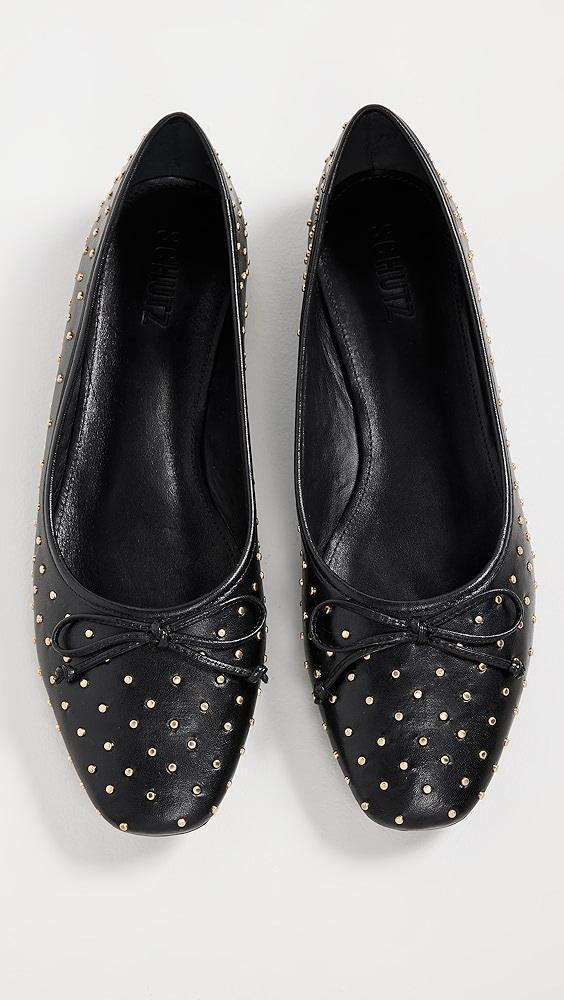 Womens Leah 9MM Suede Ballet Flats Product Image