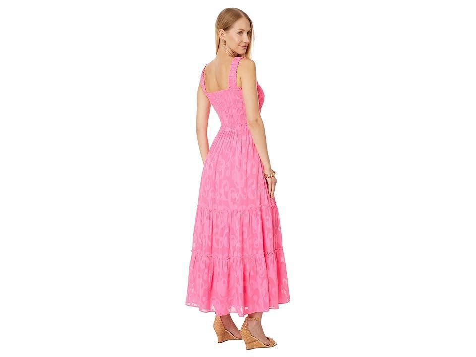 Womens Hadly Smocked Maxi Dress Product Image