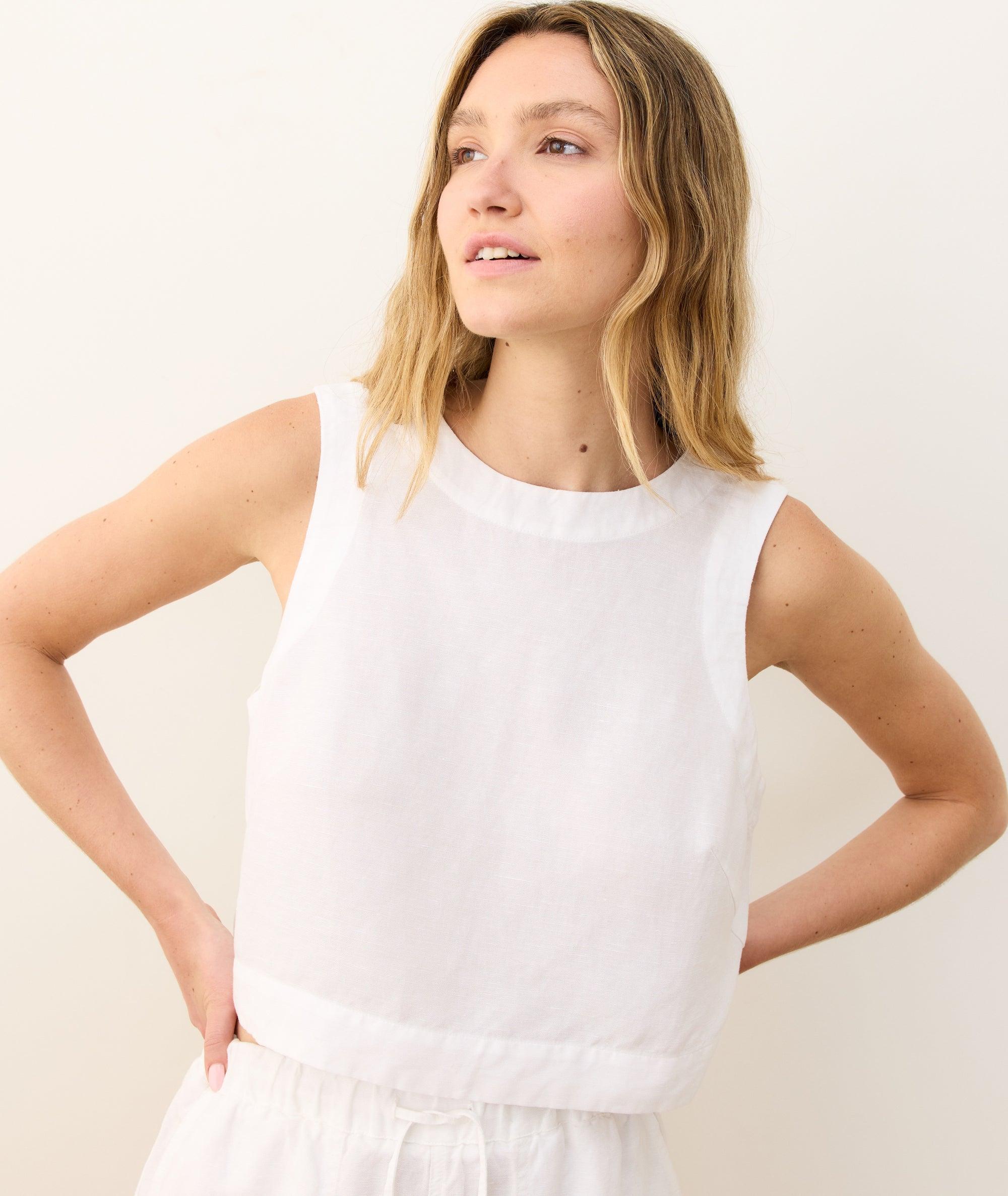 Quinn Linen Tank Product Image