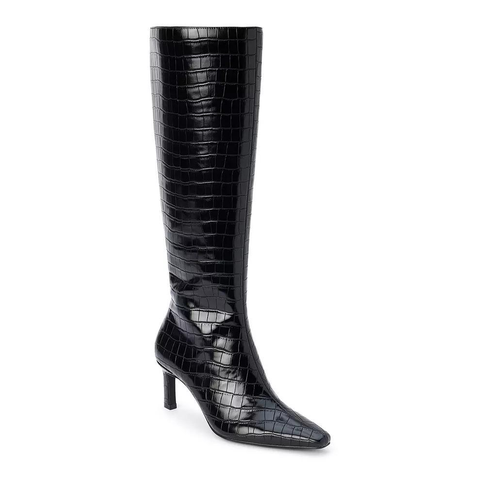 Coconuts by Matisse Robbie Women's Knee-High Boots, Size: 9, Red Croc Product Image