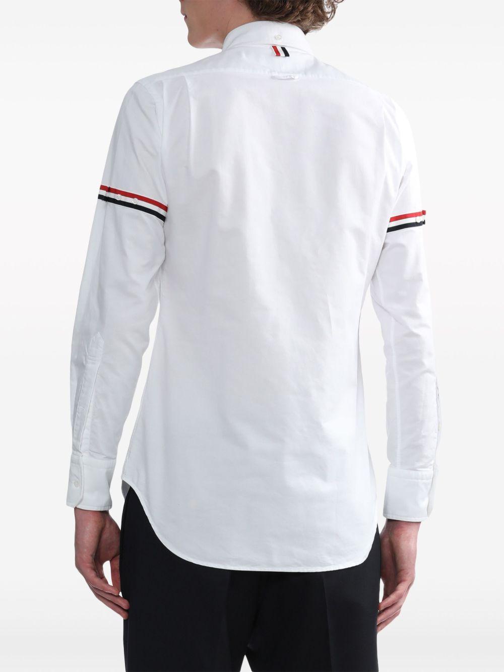 grosgrain-armband Oxford shirt Product Image
