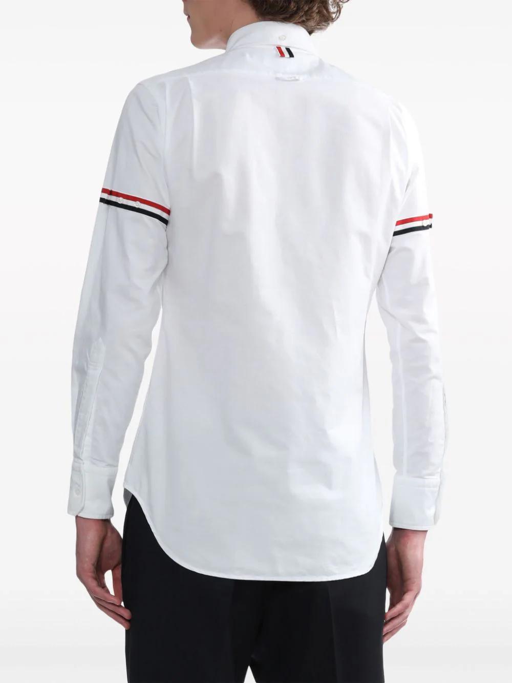 White Cotton Shirt Product Image