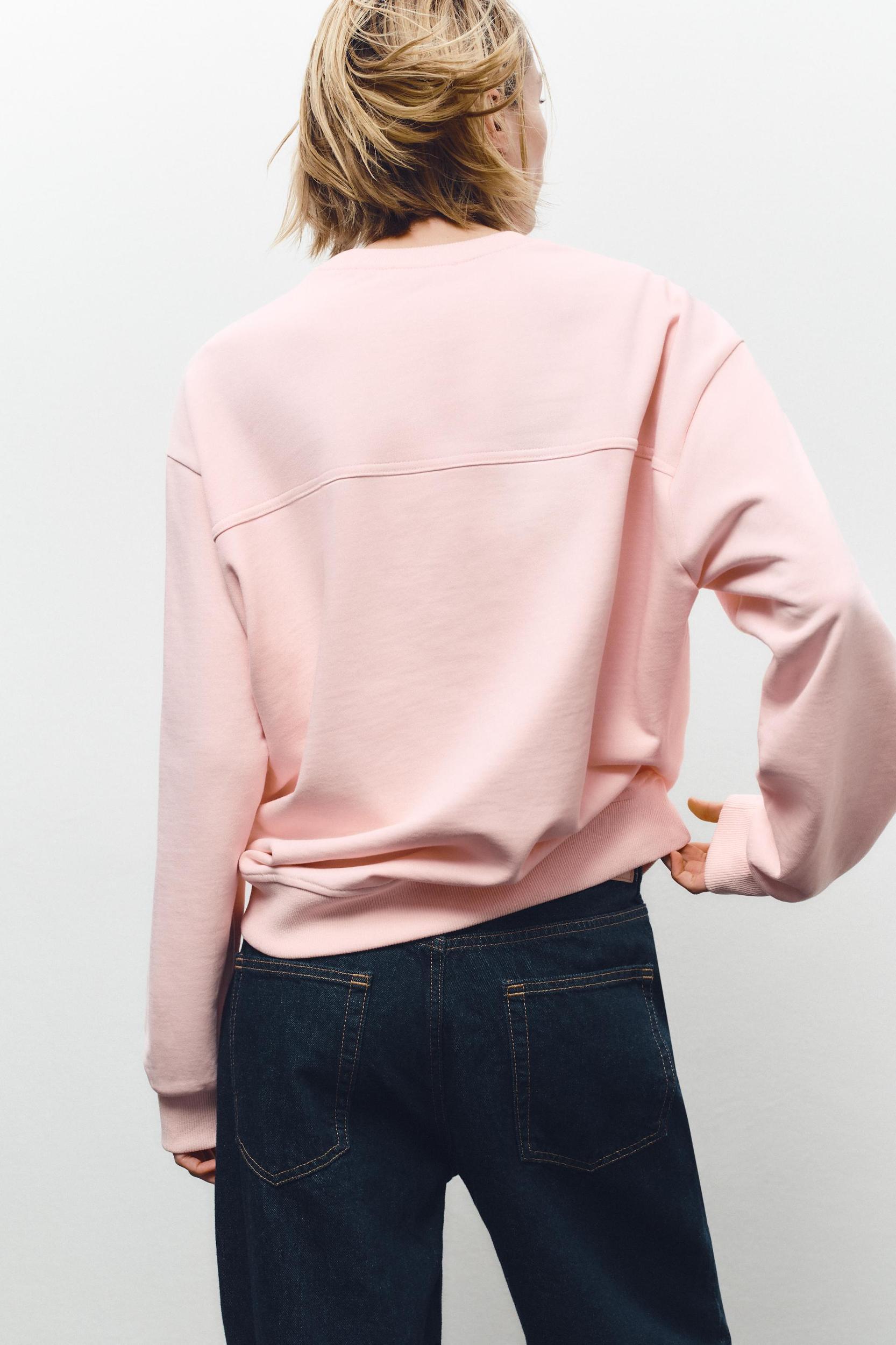 LABEL COTTON SWEATSHIRT Product Image
