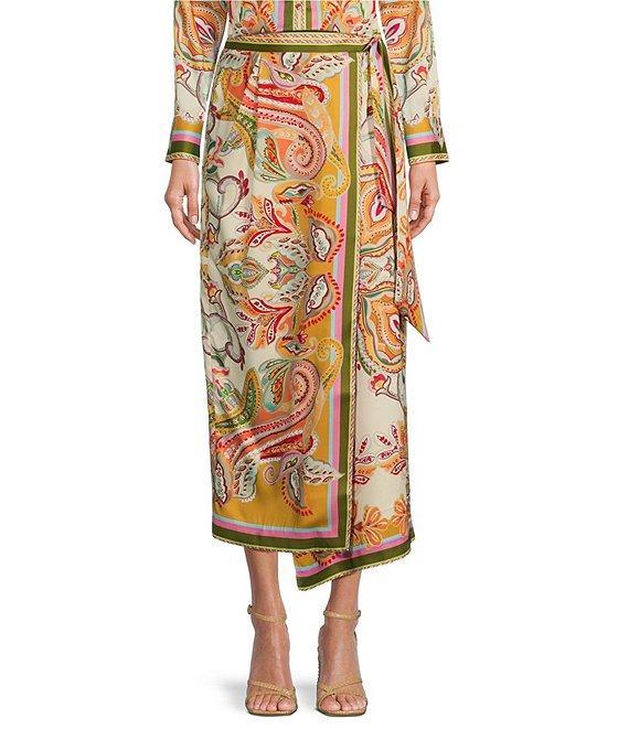 Antonio Melani Clio Scarf Coordinating Wrap Skirt Product Image