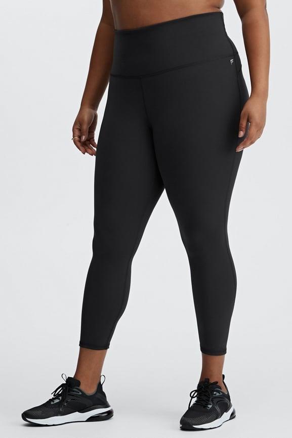 Fabletics Ultra High-Waisted PureLuxe 7/8 Legging Womens black Size XS Product Image