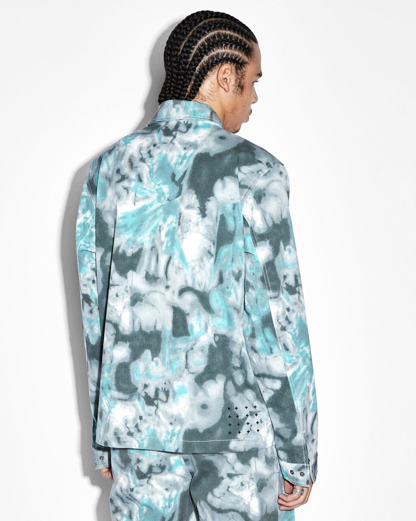 PROGRAM LS SHIRT GREEN DYE Male Product Image