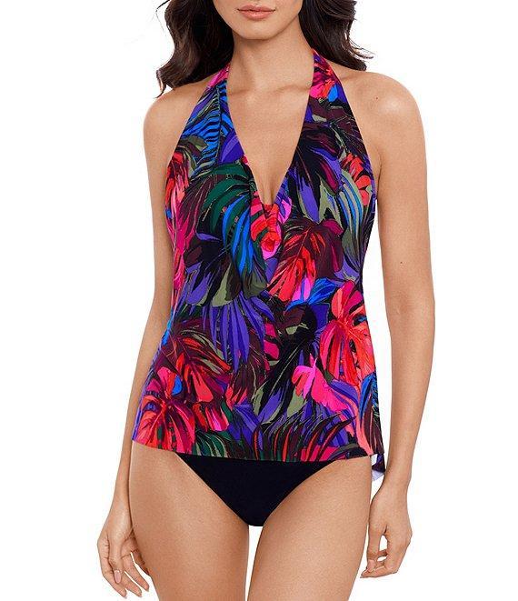 Magicsuit Solid Jersey Brief Shirred Swim Bottom Product Image