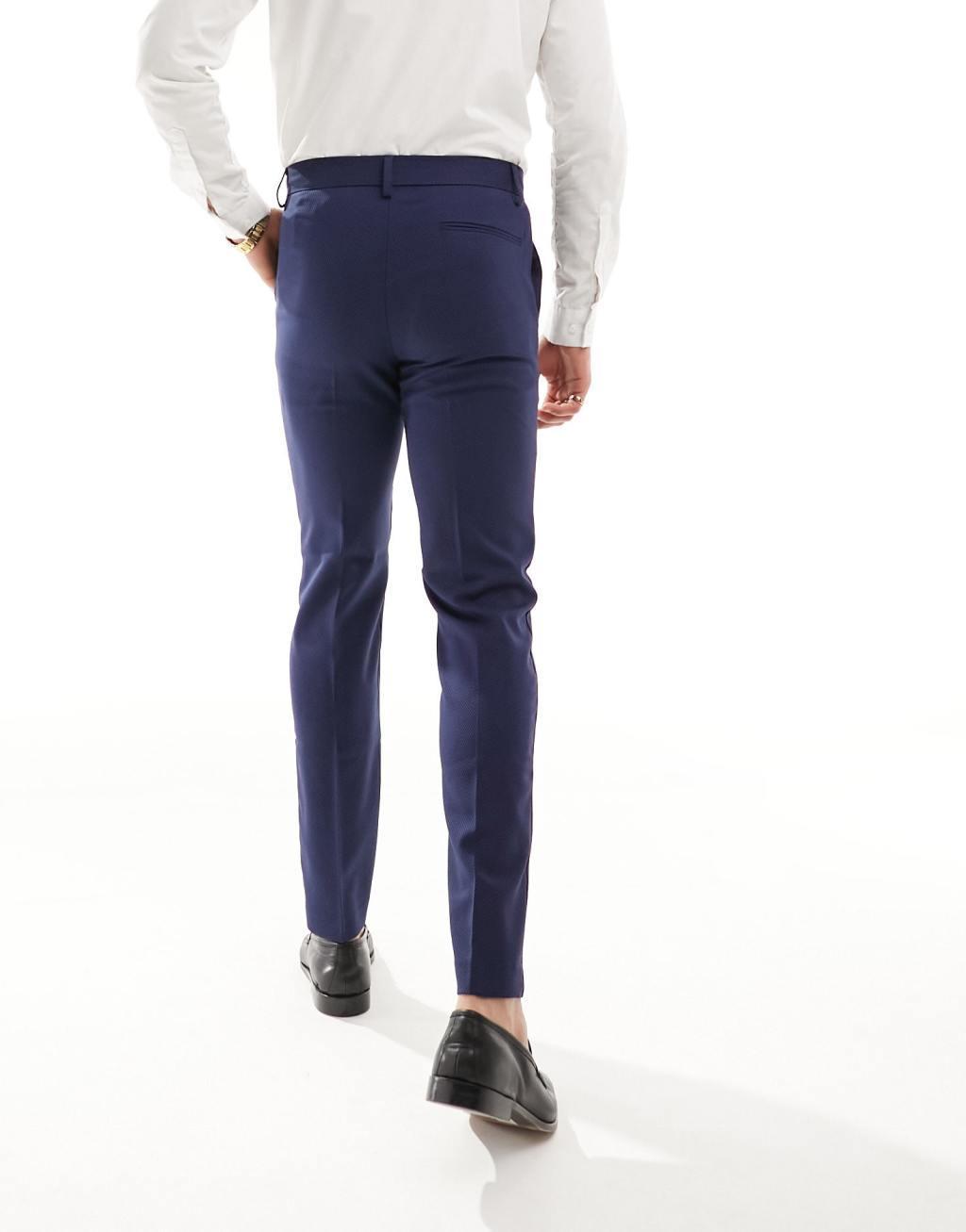 ASOS DESIGN wedding slim suit vest Product Image