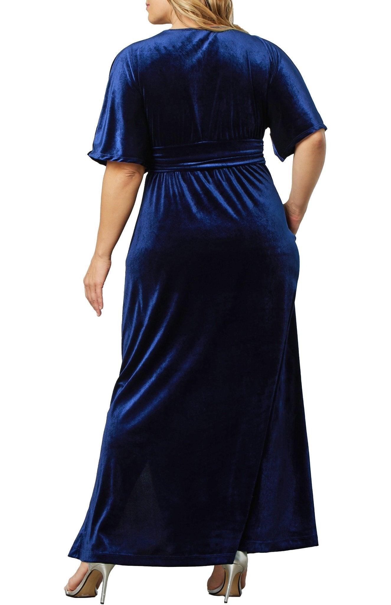 Verona Velvet Evening Gown - Plus Product Image
