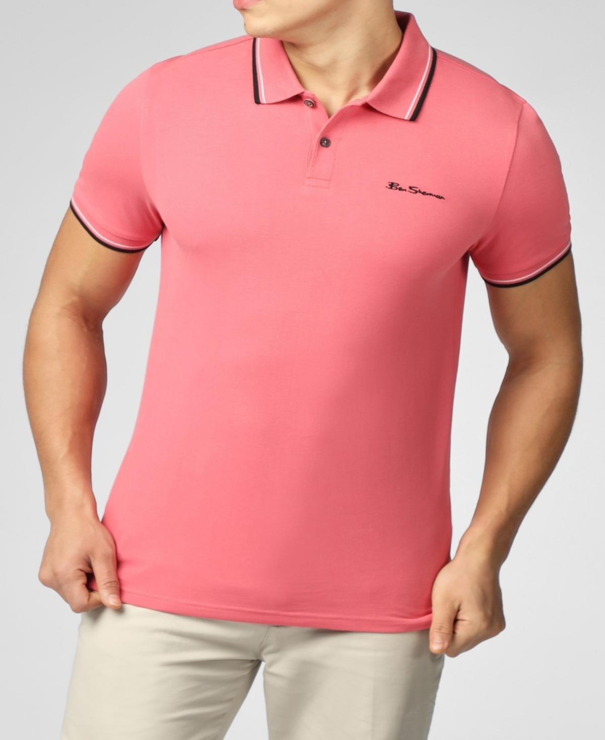 Ben Sherman Mens Signature Short Sleeve Polo Shirt Product Image